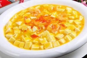 餐创蟹黄豆腐~（螃蟹豆腐料理）