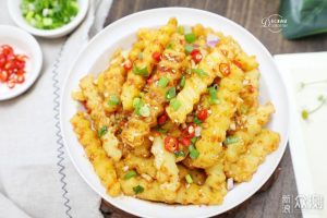 街边小吃土豆花的做法~（土豆花制作步骤）