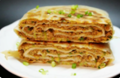 九尊香河肉饼】“北方第一饼”商用技~（香河肉饼美食特色）