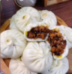 菌香海参酱肉大包~（海参红烧肉酱）
