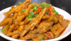 蒜香鸡爪视频~（美味鸡爪做法大全）