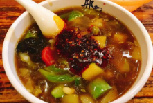 (肉丸胡辣汤)~（热辣肉丸汤）